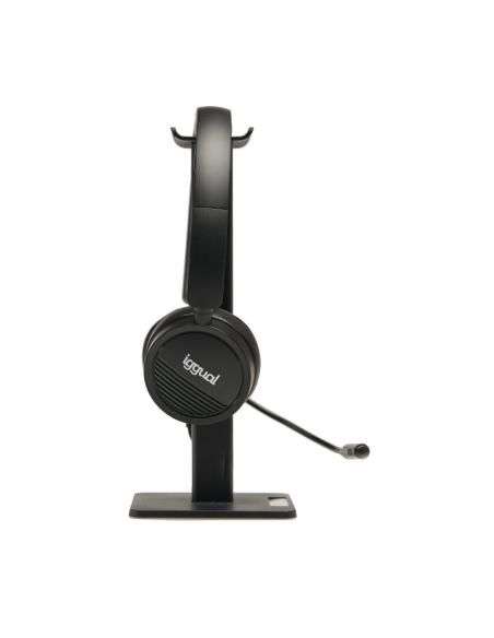 iggual Kit auriculares Dual Tech + soporte SA22