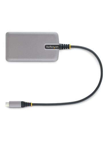 StarTech.com Hub USB-C de 3 Puertos USBA - USB 3.0 de 5Gbps - Alimentado por el Bus - Concentrador USB-C de 3 Puertos USB-A - La