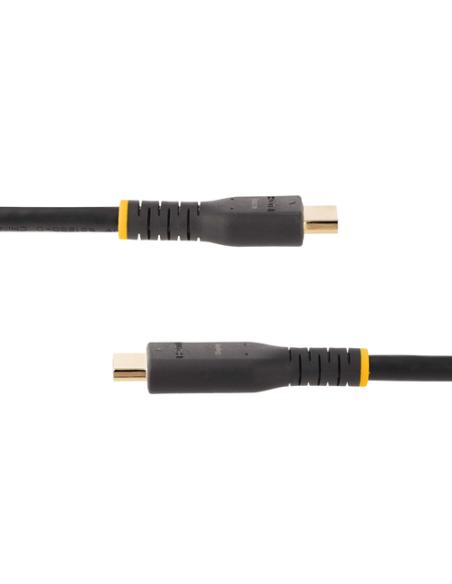 StarTech.com Cable de 10m HDMI Activo - HDMI 2.0 4K 60Hz UHD - Cable de Servicio Pesado - Resistente - con Fibra de Aramida - Ca