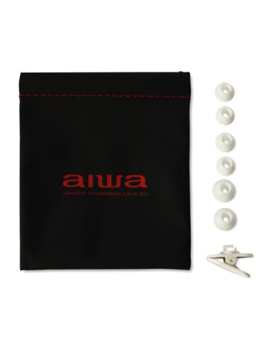 Aiwa ESTM-500WT auricular y casco Auriculares Alámbrico Dentro de oído Música Blanco