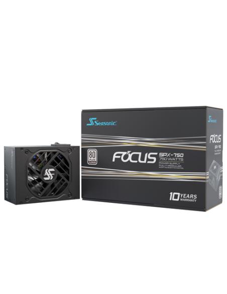 Seasonic FOCUS-SPX-750 unidad de fuente de alimentación 750 W 20+4 pin ATX CFX Negro