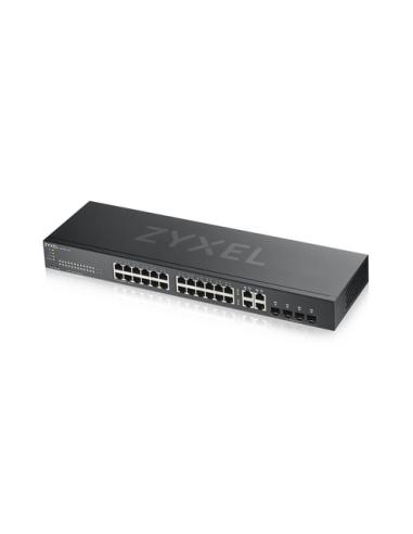 Zyxel GS1920-24V2 Gestionado Gigabit Ethernet (10/100/1000) Negro