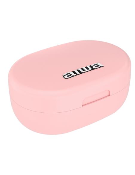 Aiwa EBTW-150PK auricular y casco Auriculares Inalámbrico Dentro de oído Llamadas/Música Bluetooth Rosa