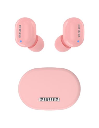 Aiwa EBTW-150PK auricular y casco Auriculares Inalámbrico Dentro de oído Llamadas/Música Bluetooth Rosa