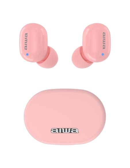Aiwa EBTW-150PK auricular y casco Auriculares Inalámbrico Dentro de oído Llamadas/Música Bluetooth Rosa