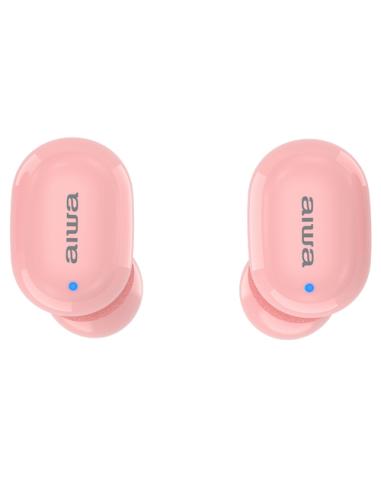 Aiwa EBTW-150PK auricular y casco Auriculares Inalámbrico Dentro de oído Llamadas/Música Bluetooth Rosa
