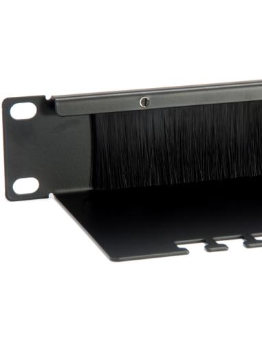 Equip 327413 accesorio de bastidor Panel pasacables con cepillo