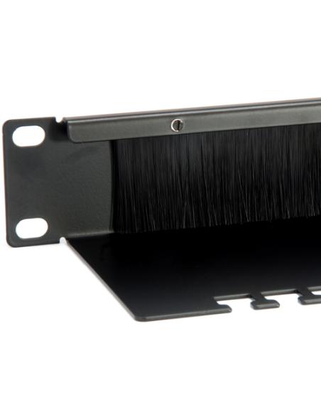 Equip 327413 accesorio de bastidor Panel pasacables con cepillo