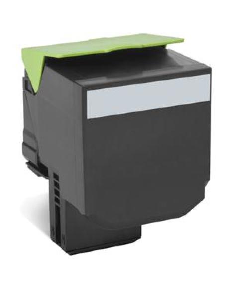 Lexmark 802XK cartucho de tóner 1 pieza(s) Original Negro