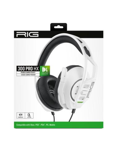 NACON RIG 300 PRO HX Auriculares Alámbrico Diadema Juego Blanco