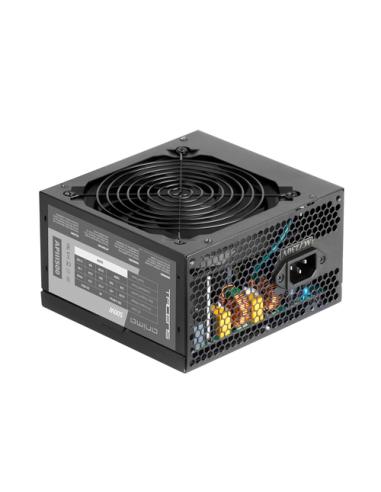Tacens Anima APIII500, Fuente Alimentación PC ATX 500W, Tecnología SMD 85% Bronze 12V, Ventilador Ultra-silencioso 12cm, Negro