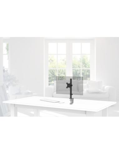 Hama | Soporte para Monitor de 13" a 32" (Compatible con los estándares VESA 75x75-100x100, Inclinación +45°/-45°, Giro 180°, ha