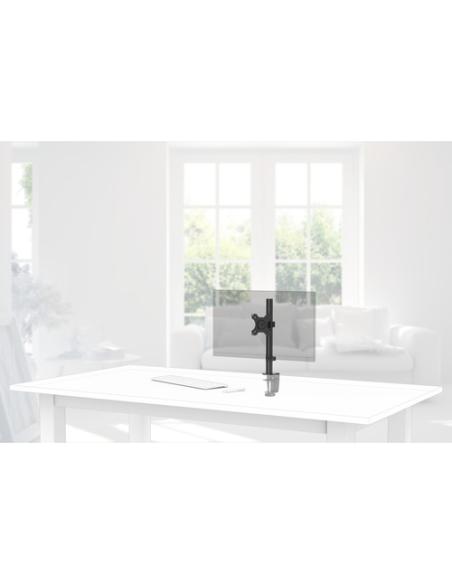 Hama | Soporte para Monitor de 13" a 32" (Compatible con los estándares VESA 75x75-100x100, Inclinación +45°/-45°, Giro 180°, ha
