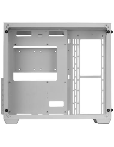 Mars Gaming Torre Gaming Custom XXL E-ATX, Ventana Cristal Templado Lateral y Frontal, Estructura Modular Doble Cámara, MCV3, Co