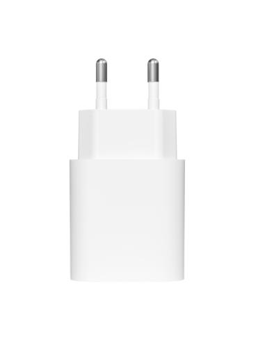 Leotec Cargador 20W 1xUSB-C PD + 1x USB-A Blanco
