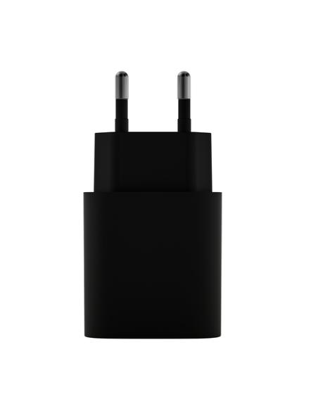 Leotec Cargador 20W 1xUSB-C PD + 1x USB-A Negro