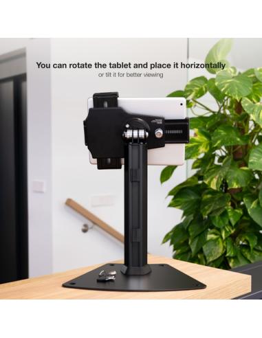 TooQ TQTDS0811 soporte de seguridad para tabletas Negro 26,7 cm (10.5")