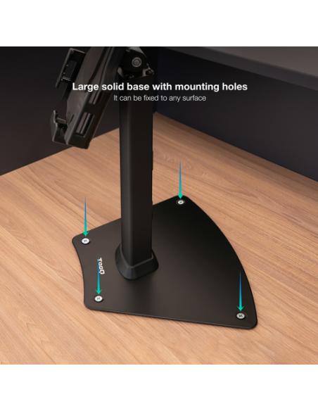 TooQ TQTDS0811 soporte de seguridad para tabletas Negro 26,7 cm (10.5")