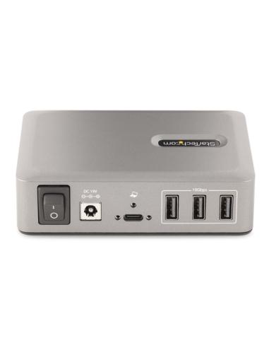 StarTech.com Hub Concentrador USB-C de 10 Puertos - 8x USB-A/2x USB-C - con Fuente de 65W - USB 3.1 10Gbps - Ladrón USB Tipo C c