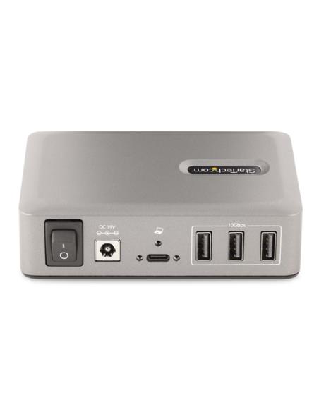 StarTech.com Hub Concentrador USB-C de 10 Puertos - 8x USB-A/2x USB-C - con Fuente de 65W - USB 3.1 10Gbps - Ladrón USB Tipo C c
