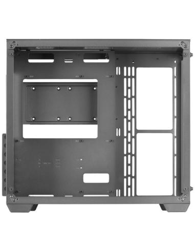 Mars Gaming Torre Gaming Custom XXL E-ATX, Ventana Cristal Templado Lateral y Frontal, Estructura Modular Doble Cámara, MCV3, Co