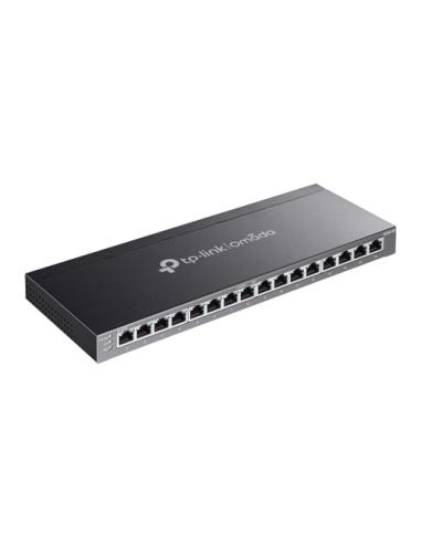 TP-Link Omada SG2016P switch Gestionado L2/L2+ Gigabit Ethernet (10/100/1000) Energía sobre Ethernet (PoE) Negro