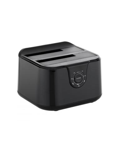 Conceptronic DONN12B base de conexión para disco duro USB 3.2 Gen 1 (3.1 Gen 1) Type-B Negro