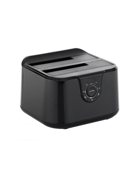 Conceptronic DONN12B base de conexión para disco duro USB 3.2 Gen 1 (3.1 Gen 1) Type-B Negro