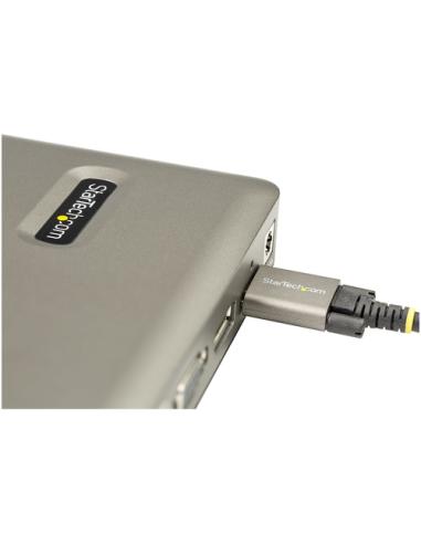 StarTech.com Docking Station USB C - USB-C a DisplayPort 4K 30Hz o VGA - Carga con Entrega de Alimentación PD de 65W - Hub USB 3