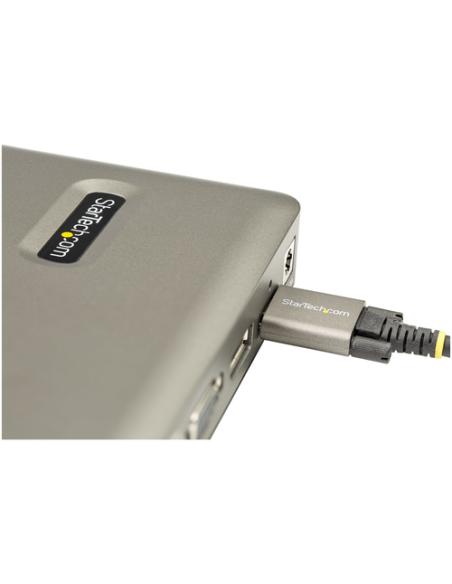 StarTech.com Docking Station USB C - USB-C a DisplayPort 4K 30Hz o VGA - Carga con Entrega de Alimentación PD de 65W - Hub USB 3
