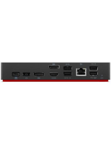 Lenovo ThinkPad Universal Thunderbolt 4 Smart Dock Alámbrico Negro