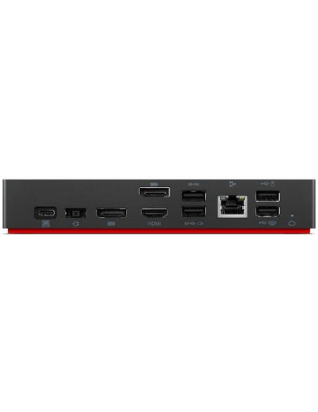 Lenovo ThinkPad Universal Thunderbolt 4 Smart Dock Alámbrico Negro