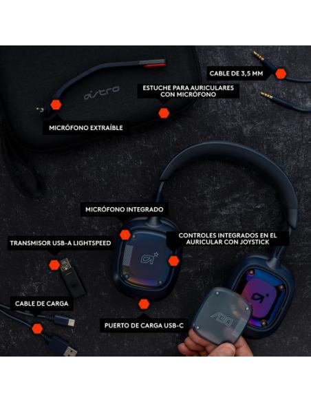 ASTRO Gaming A30 Auriculares Inalámbrico Diadema Juego Bluetooth Marina