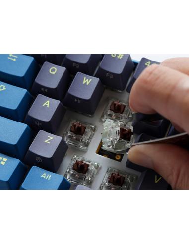 Ducky One 3 Daybreak Mini teclado Juego USB Español Azul, Gris