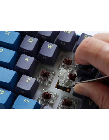 Ducky One 3 Daybreak Mini teclado Juego USB Español Azul, Gris