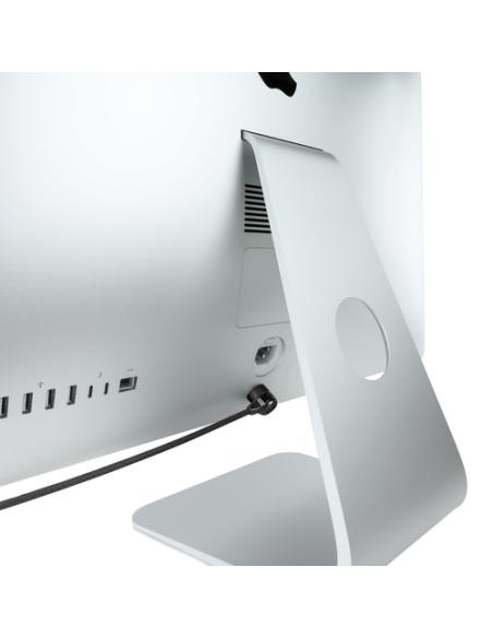 TooQ Cable de Seguridad con Llave para Portátiles 1.5 metros, Gris Oscuro