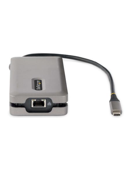 StarTech.com Adaptador Multipuertos USB-C - HDMI 4K a 60Hz VGA - Hub Ladrón USB de 3 Puertos - Power Delivery de Paso de 100W - 