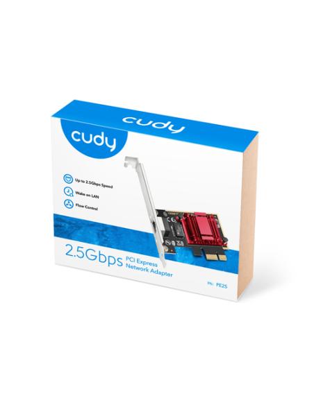 Cudy PE25 adaptador y tarjeta de red Interno Ethernet