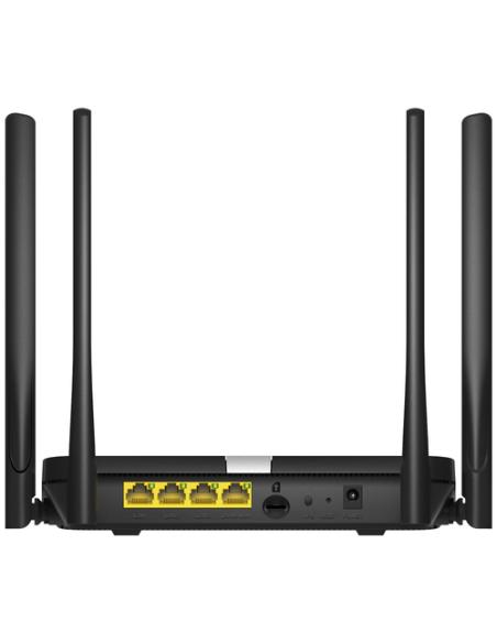 Cudy LT500 router inalámbrico Ethernet rápido Doble banda (2,4 GHz / 5 GHz) 4G Negro