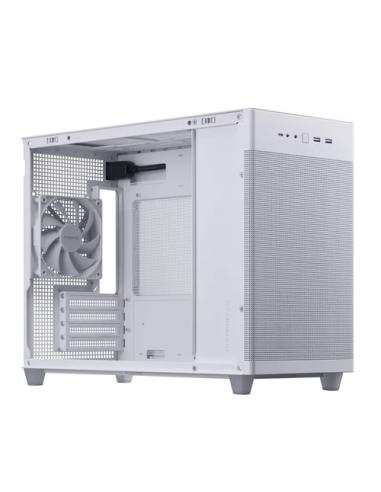 ASUS PRIME AP201 CASE TG WHITE Mini Tower Blanco