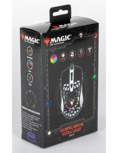 Konix KX MAGIC ULTRA LIGHT MOUSE ratón Juego Ambidextro USB tipo A Óptico 12400 DPI