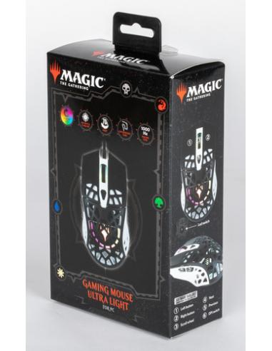 Konix KX MAGIC ULTRA LIGHT MOUSE ratón Juego Ambidextro USB tipo A Óptico 12400 DPI