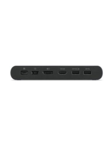 Lenovo 40B30090EU base para portátil y replicador de puertos 2 x USB 3.2 Gen 2 (3.1 Gen 2) Type-C Gris