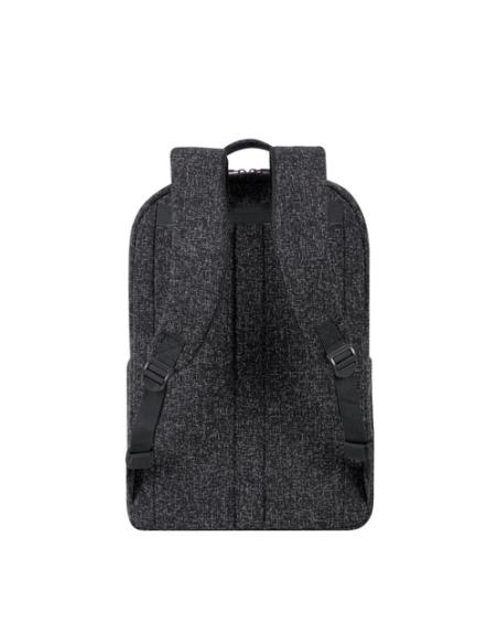 Rivacase 7962 39,6 cm (15.6") Mochila Negro, Blanco