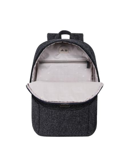 Rivacase 7962 39,6 cm (15.6") Mochila Negro, Blanco