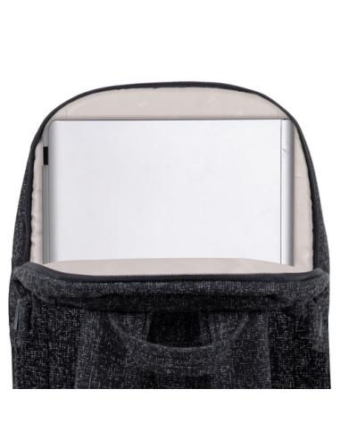 Rivacase 7962 39,6 cm (15.6") Mochila Negro, Blanco