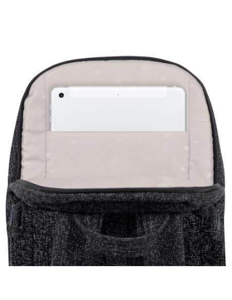 Rivacase 7962 39,6 cm (15.6") Mochila Negro, Blanco