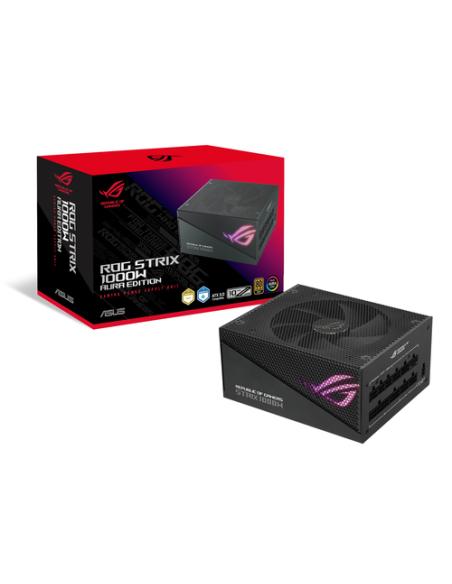 ASUS ROG Strix 1000W Gold Aura Edition unidad de fuente de alimentación 20+4 pin ATX ATX Negro