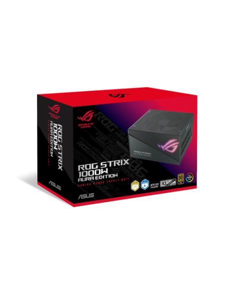 ASUS ROG Strix 1000W Gold Aura Edition unidad de fuente de alimentación 20+4 pin ATX ATX Negro