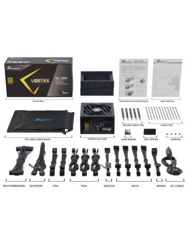 Seasonic Vertex GX-1200 unidad de fuente de alimentación 1200 W 20+4 pin ATX ATX Negro